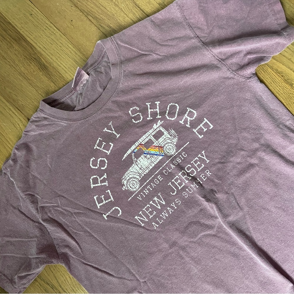 Comfort Colors Jersey Shore tshirt